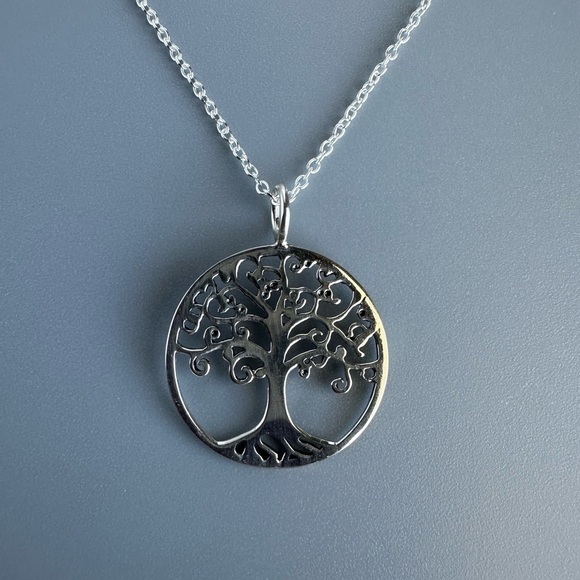 Sterling Silver Tree of Life Necklace - Picture 4 of 7